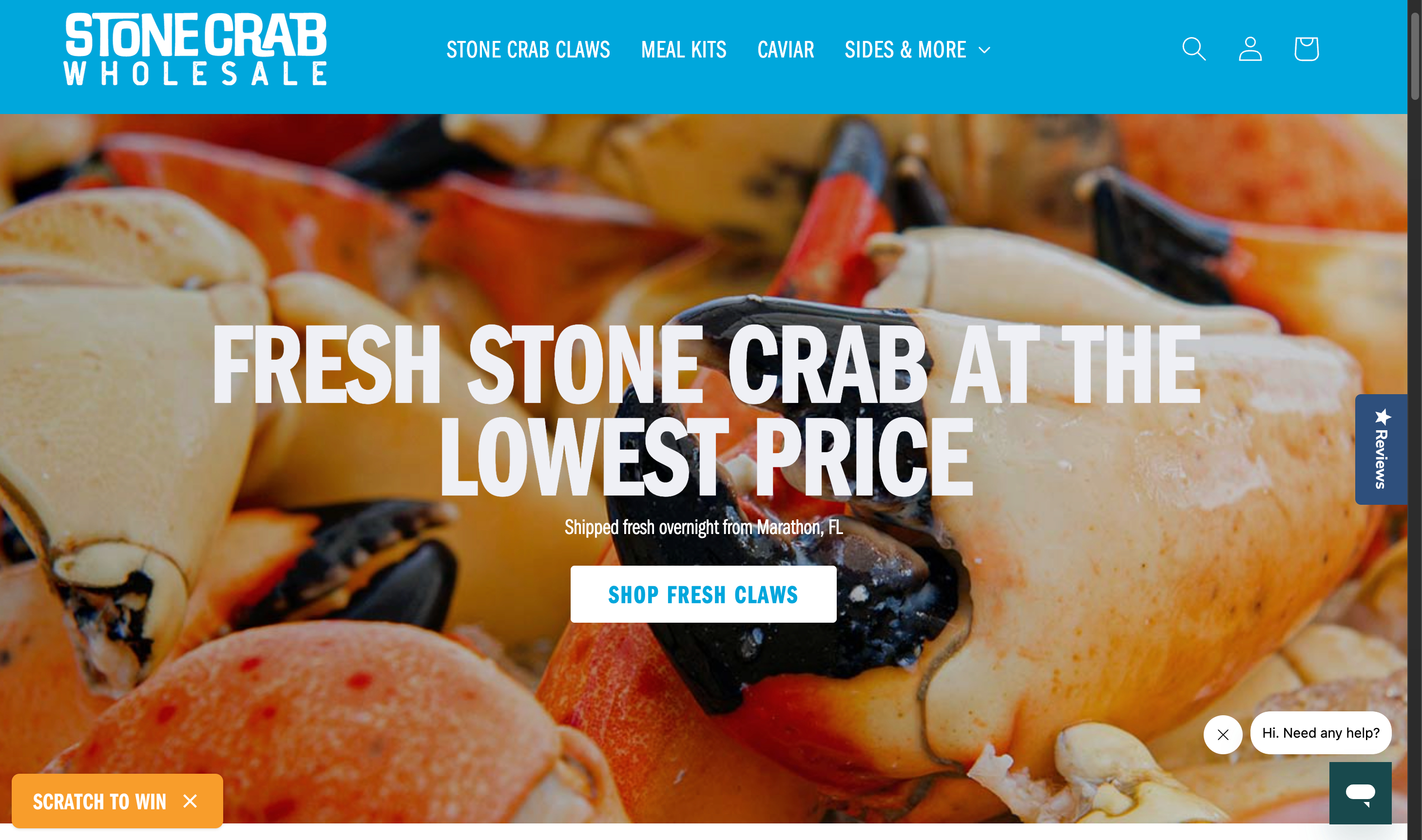 Stone Crab Wholesale